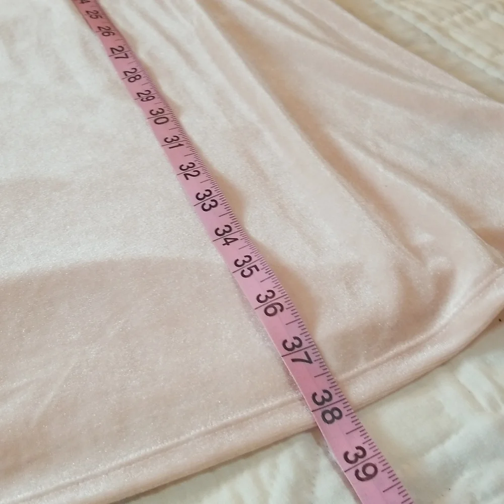WORTHINGTON | Pink Velvety Sleeveless Dress